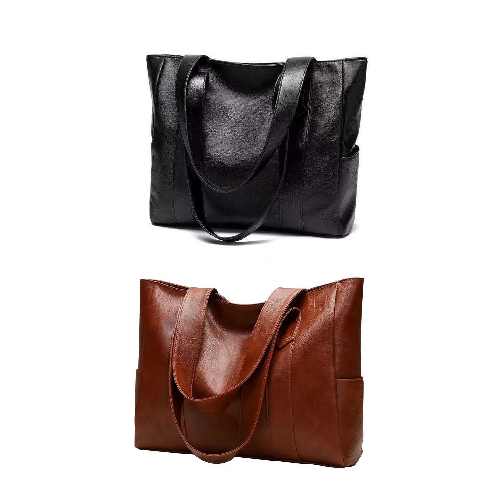 Womens Large Capacity Tote Bag Single Shoulder Handbag Soft Leather Bag Gift For Woman womens bag 2024 Bags For WomenW250512