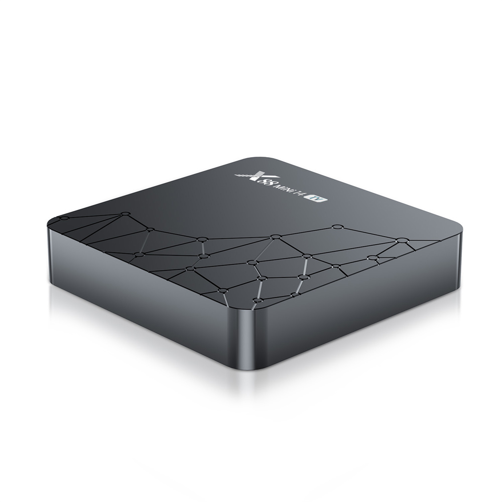 TV Box X88 MINI 14 4K Quad Core Android 14 Wifi6 BT5.0 2GB 16GB Voice Remote Control Media Player Android Set Top Box