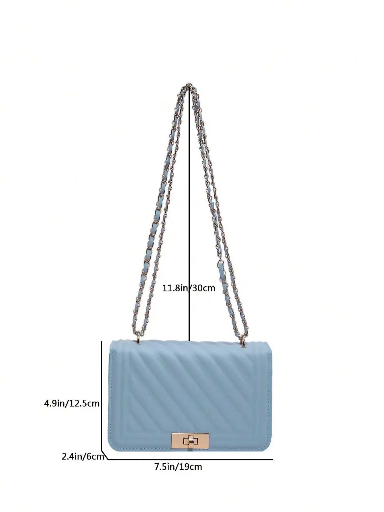 Fashionable Mini Quilted Embossed Chain Shoulder Bag Simple And Versatile Diagonal Crossbody Bag For Women Square Handbag Z250512