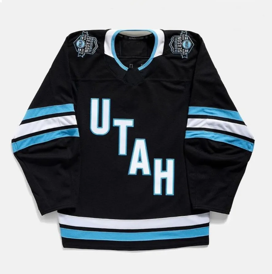 Custom Hockey Jersey Clayton Keller New Logo Utahs Hockey Club McBain Logan Cooley Guenther Cole Mikhail Sergachev Jack McBain