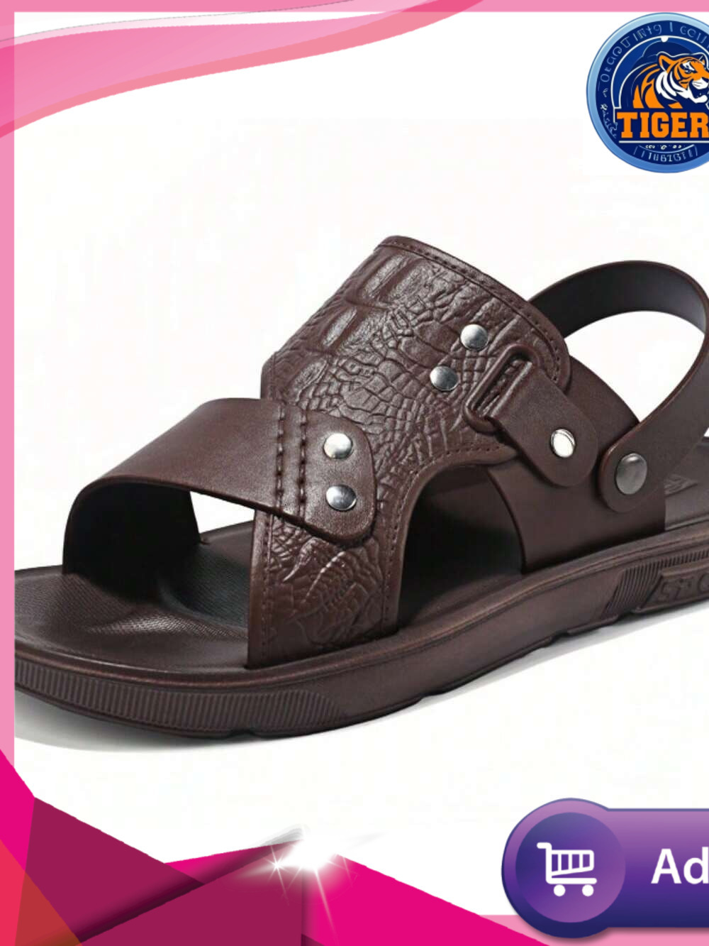 Ddmytiger S New Men Summer Sandals Two Wearing Styles For Home Driving Lightweight And Fashionable Anti Slip Breathable Waterproof Outdoor Shoes