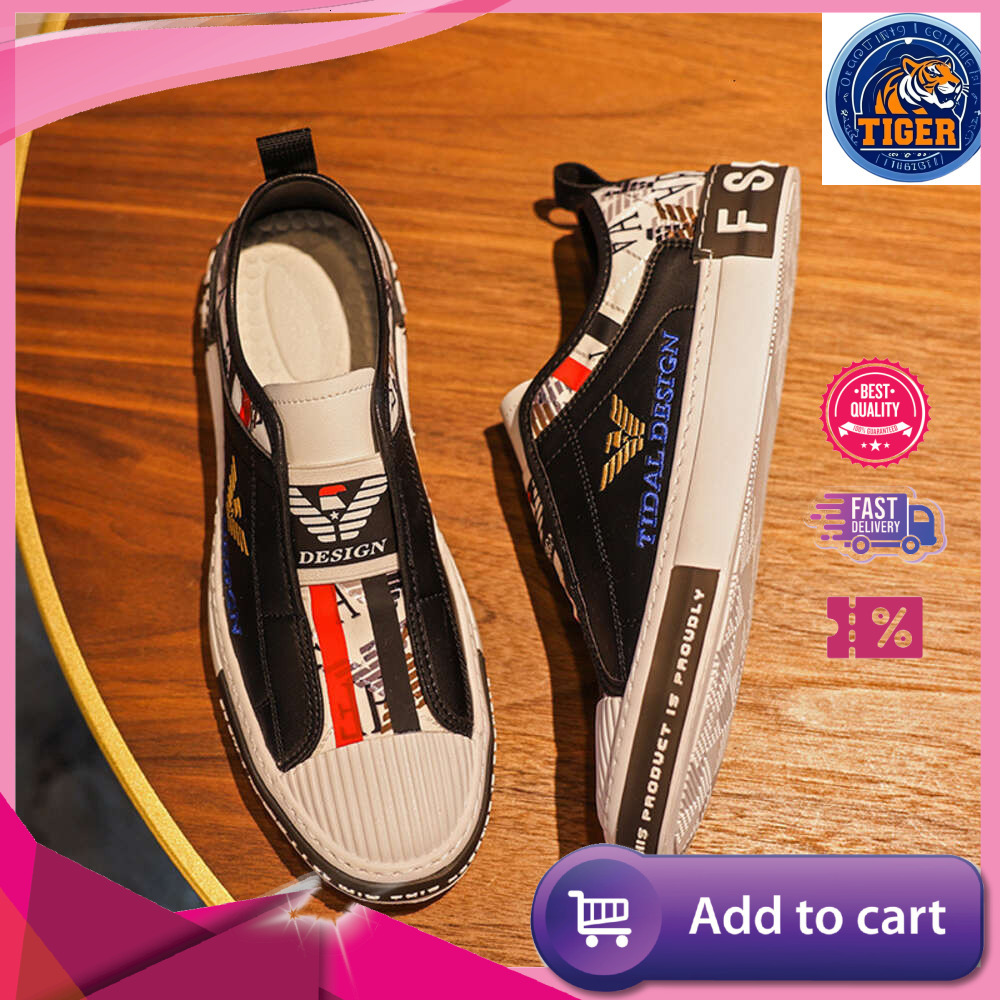 Ddmytiger S Fashion Men Spring New Breathable Casual Board Trend Versatile Lazy Man Fit Lefu Shoes Outdoor Shoes
