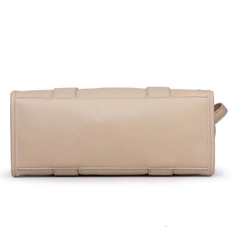 Women's New Solid Color PU Letter Tote Bag Simple and Casual Large Capacity Handbag designer bag