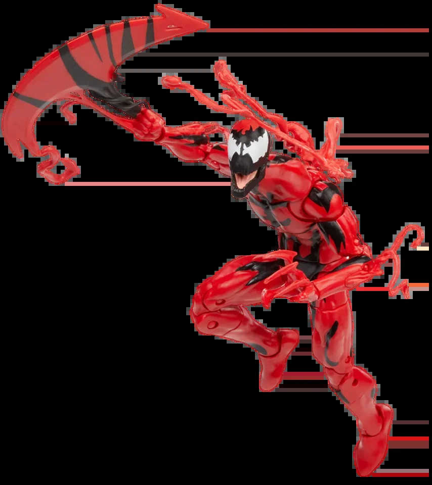 Disney Marveles Studios Legends Spider Man Vs Carnage Action Figure Model Toys Deadpool Avengers Venom Collection Doll Kids Toy Gift W250512