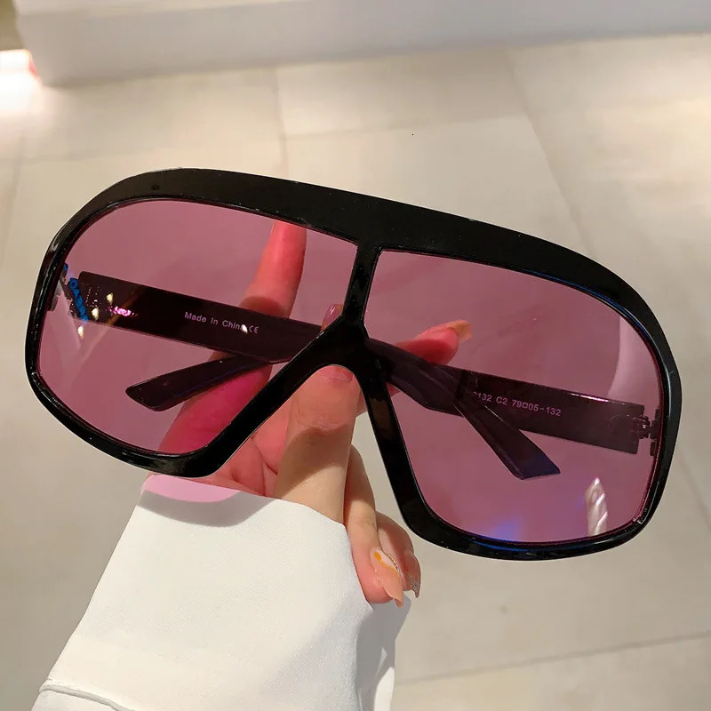 ner Punk Oversized Y2K Sunglasses Women For Men Trendy Sun Glasses Fashion Vintage y Big Frame Ladies Shades 250512