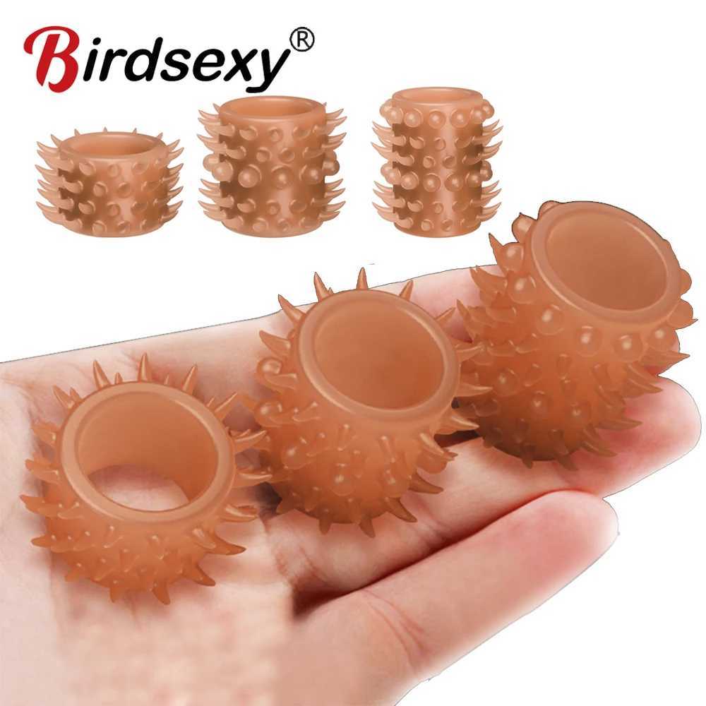 Cockring Silicon Penis Cock Ring Cage Male Erection Delay Ejaculation Sex Toy For Men Couple Rings Penis Ring Toys For Adults 18 W250512
