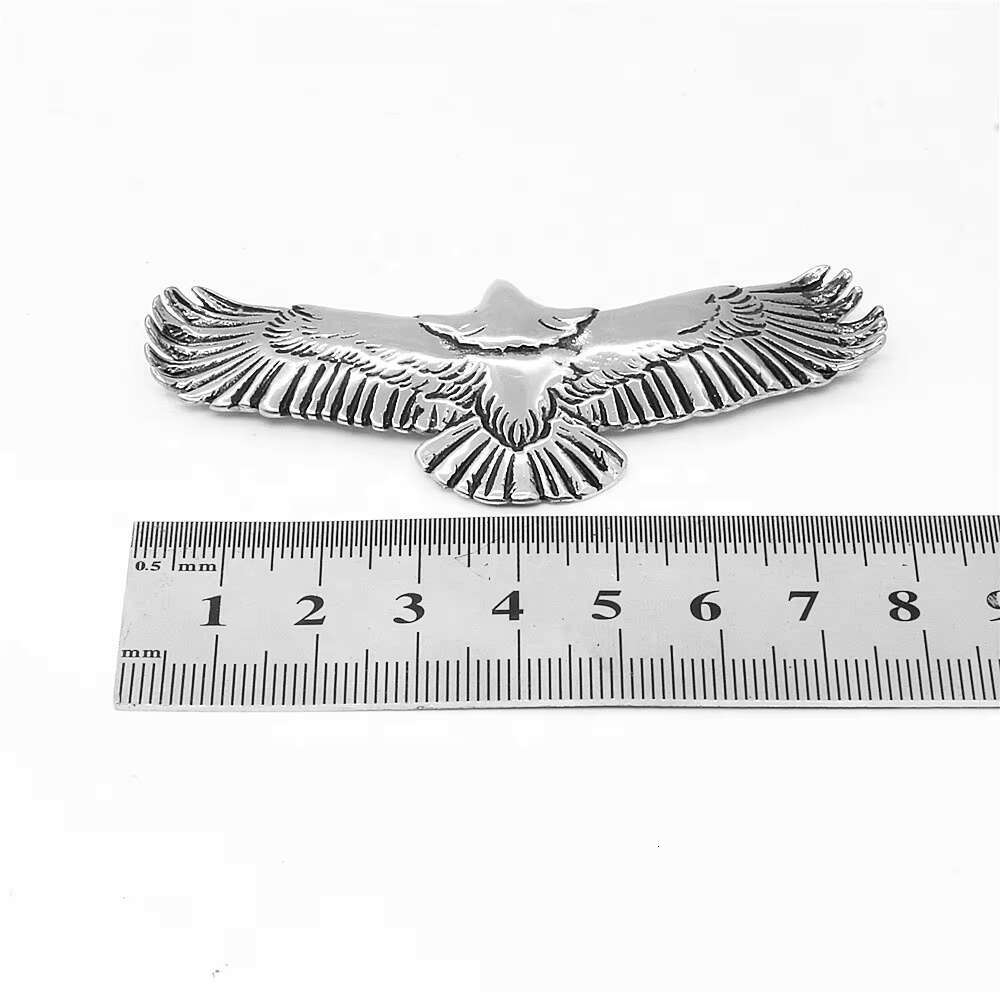 Flying Eagle Animal Pendants Necklaces 316L Stainless Steel Wholesale Factory Price IP Gold Plated Charms Pendant