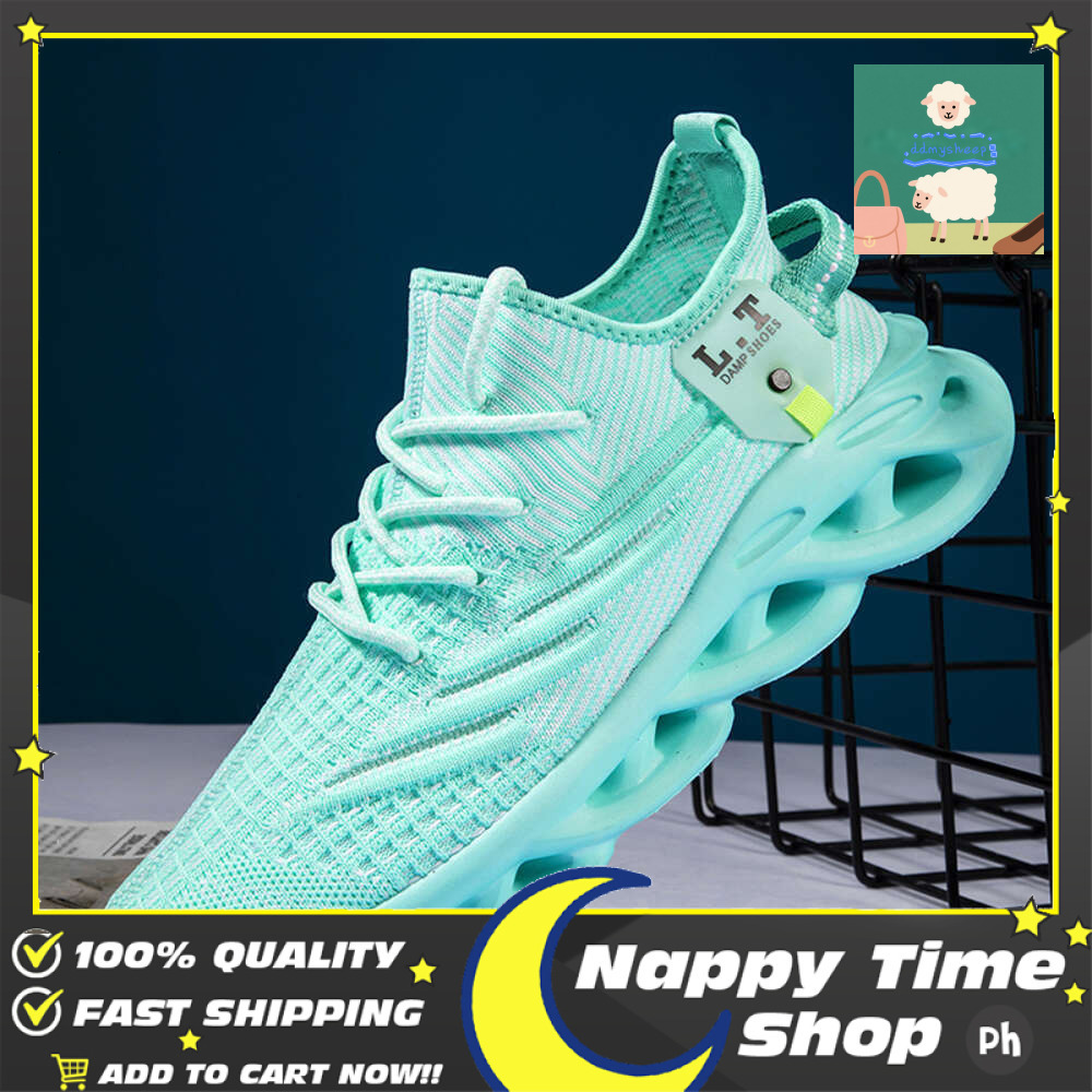 Ddmytiger Running Jogging Black Casual Sneakers White Outdoor Breathable Mesh Men Light Shock Absorption Sports Shoes Outdoor Shoes