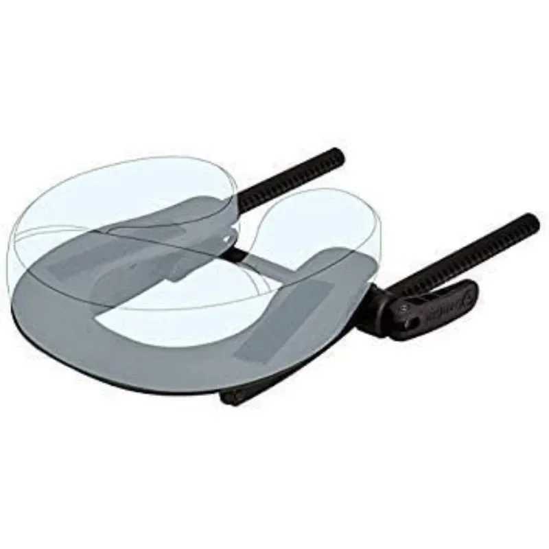 Massage Table Face Cradle DELUXE ADJUSTABLE - Massage Table / Massage Chair Headrest Platform with Face PillowW250512