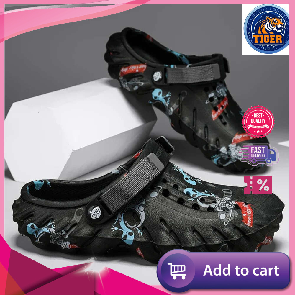 Ddmytiger Outdoor Men Bech Aqua Slippers Comfort Beach Sandals Non Slip Garden Chef Summer Water Shoes Flip Flops Outdoor Shoes