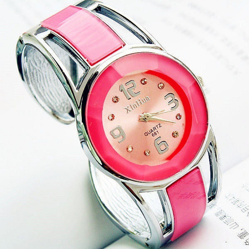 Korean fashion womens Bracelet Watch girls Glass Bracelet Watch creative Watch 230809