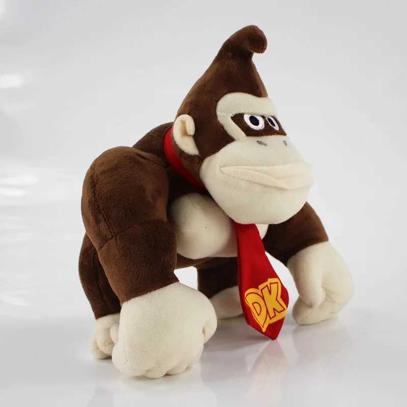 1pc 25cm Monkey Donkey Kings Kong Diddy Plush Toy Soft Stuffed Plush Doll Toys Super Mari Little King Kong Orangutan Plush Dolls z250512PSRM