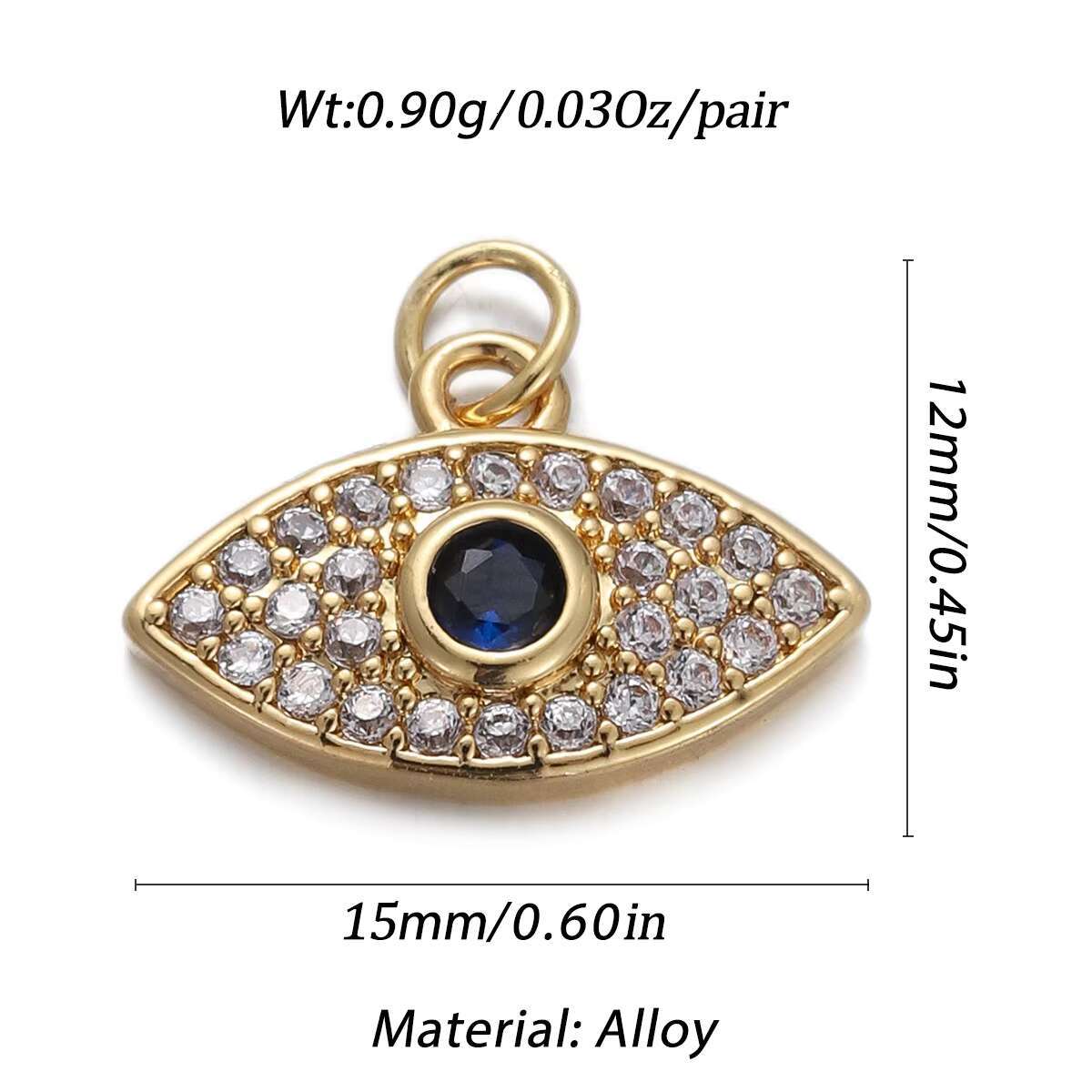 Garrywell Hot Sale Wholesale Trendy Star Bear Shell Pendant Brass 14k Gold Plated Necklace Pendant Charms for DIY Making Jewelry