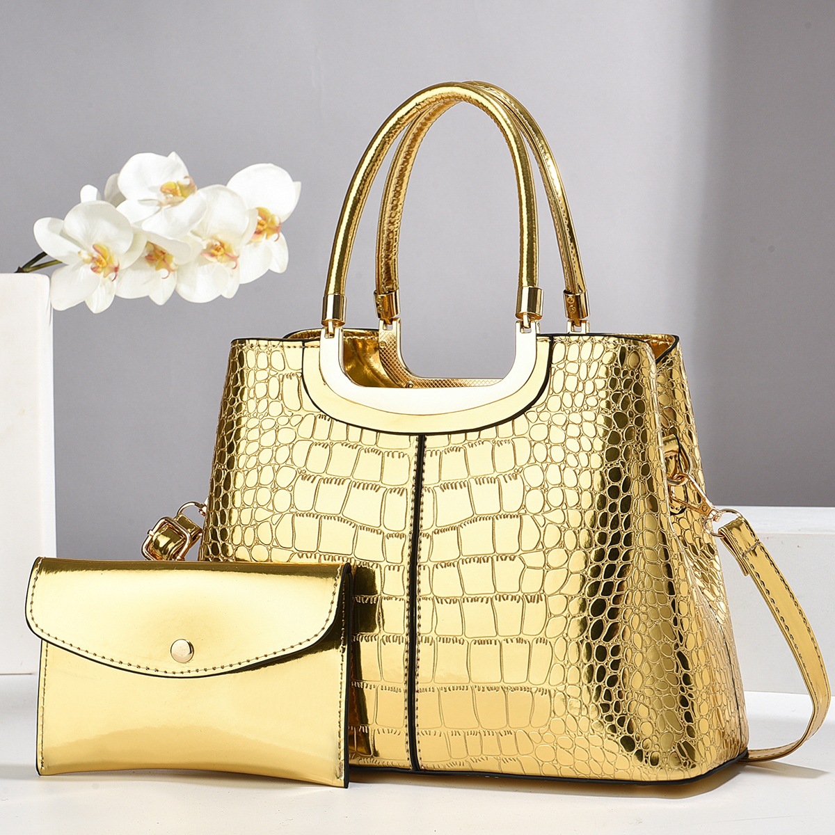 Free Shipping 2025 Trendy Stone Texture Shoulder Bag - Designer Large Capacity Tote for Women, Fashionable Crossbody Purse with Adjustable Strap