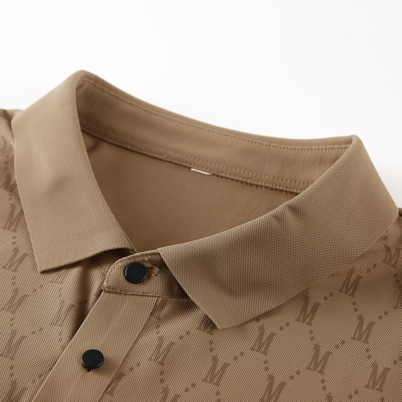 Men's Summer Casual Outdoor Sports Polo Shirt Men's Short Sleeve Loose Comfortable Collar T-shirt Men's Style