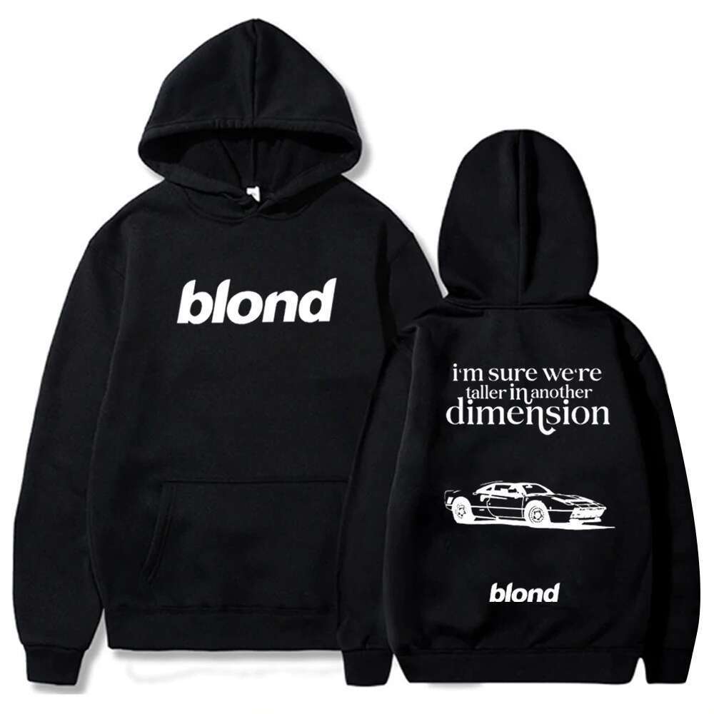 Blond Album Hoodie Frank Ocean White Music Women Men Haruku Long Sleeve Sweatshirts Designer
