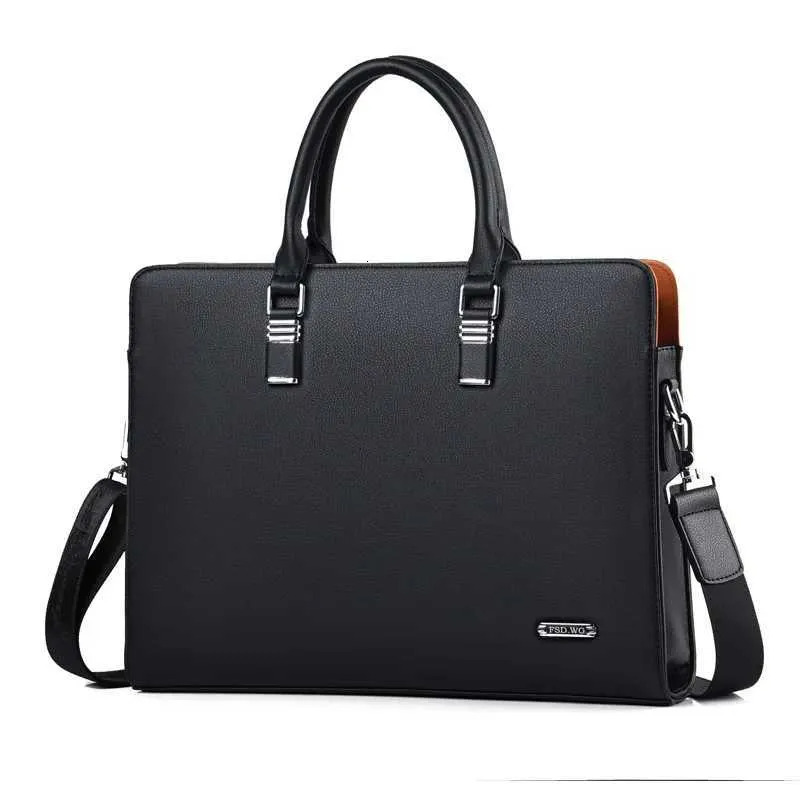 New Free Delivery Men Business Briefcase For Husband Shoder Bag M Laptop Briefcases Bags Large Capacity Mens Handbag Bolso Mujer Z250327 Designer