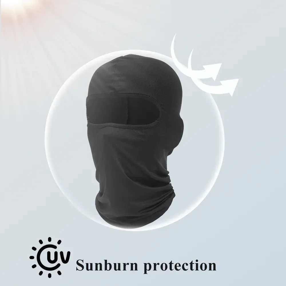 Breathable Sports Balaclava Hat Quick-Dry Windproof Full Face Mask Headgear for Riding Running Ski Hiking Outdoor Face Cover MenW250512
