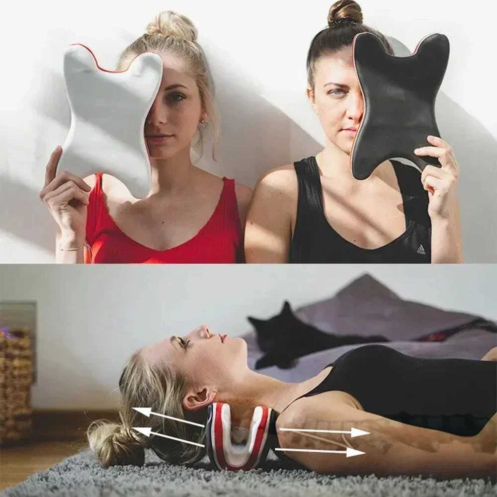 New Design Neck and Shoulder Relaxer Cervical Neck Traction Pillow for Portable Cervical Spine Stretng Neck OrthosesW250512