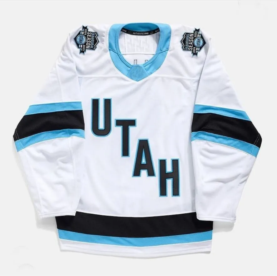 Custom Hockey Jersey Clayton Keller New Logo Utahs Hockey Club McBain Logan Cooley Guenther Cole Mikhail Sergachev Jack McBain