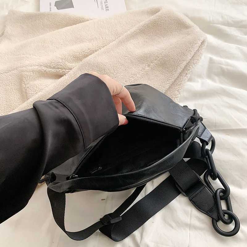 Fashion Soft PU Leather Waist Bag Ladies Fanny Pack High quality Shoulder Belt Purse Bags Fashion Designer Crossbody Chest BagsXJ250512