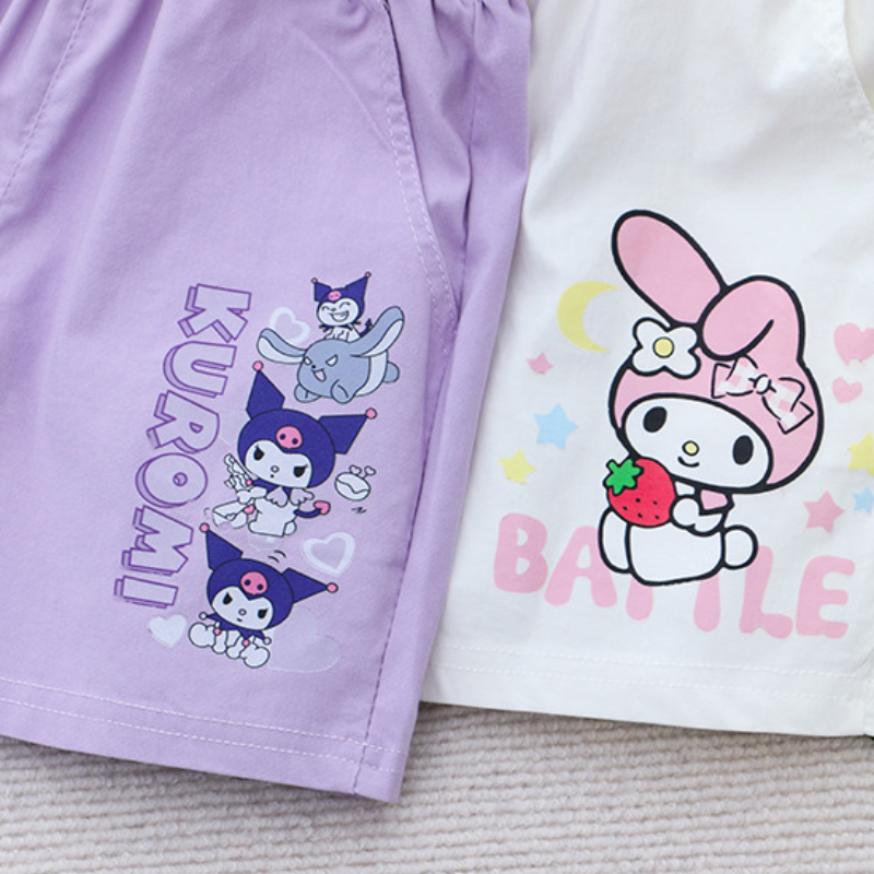 DISNEY infant designer clothes Frozen Princess Elsa kids designer clothes shorts for girls with a printed design and soft and comfortable summer cloth