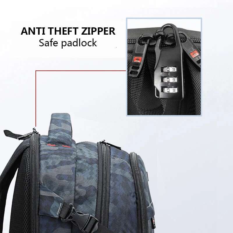 2024 New Waterproof Man Fit 17inch Laptop USB Charging Backpack Women Oxford Travel Male Vintage School Bag Mochila