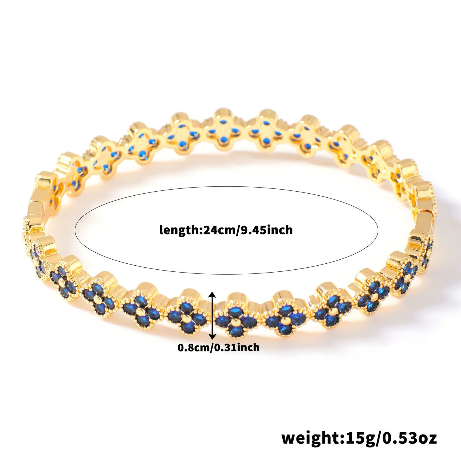 Fashion y Delicate Lucky Clover Womens Bracelet INS High Quality Morandi Colors Zircon Inlaid Charm Jewelry Gift 250512