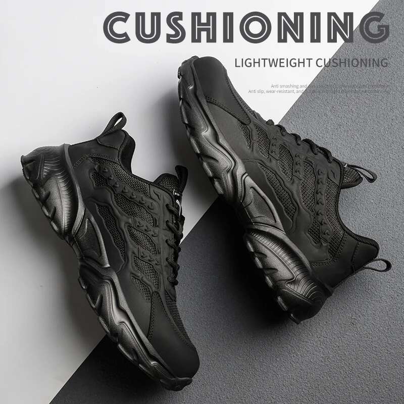 Safety For Protective Sneakers Lightweight Men Breathable Shoes Anti-Puncture Work Shoe