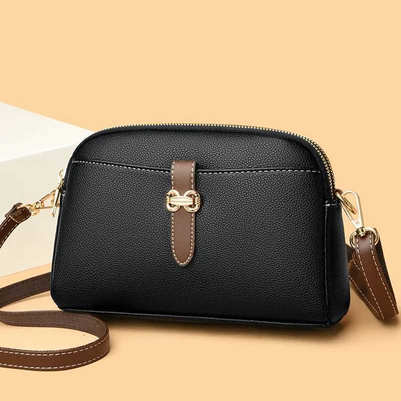 2025 Womens Mobile Phone Bag New Fashion Soft Leather Mother Single Shoulder Crossbody Bag Versatile Cross-border Dropshipping Z250512