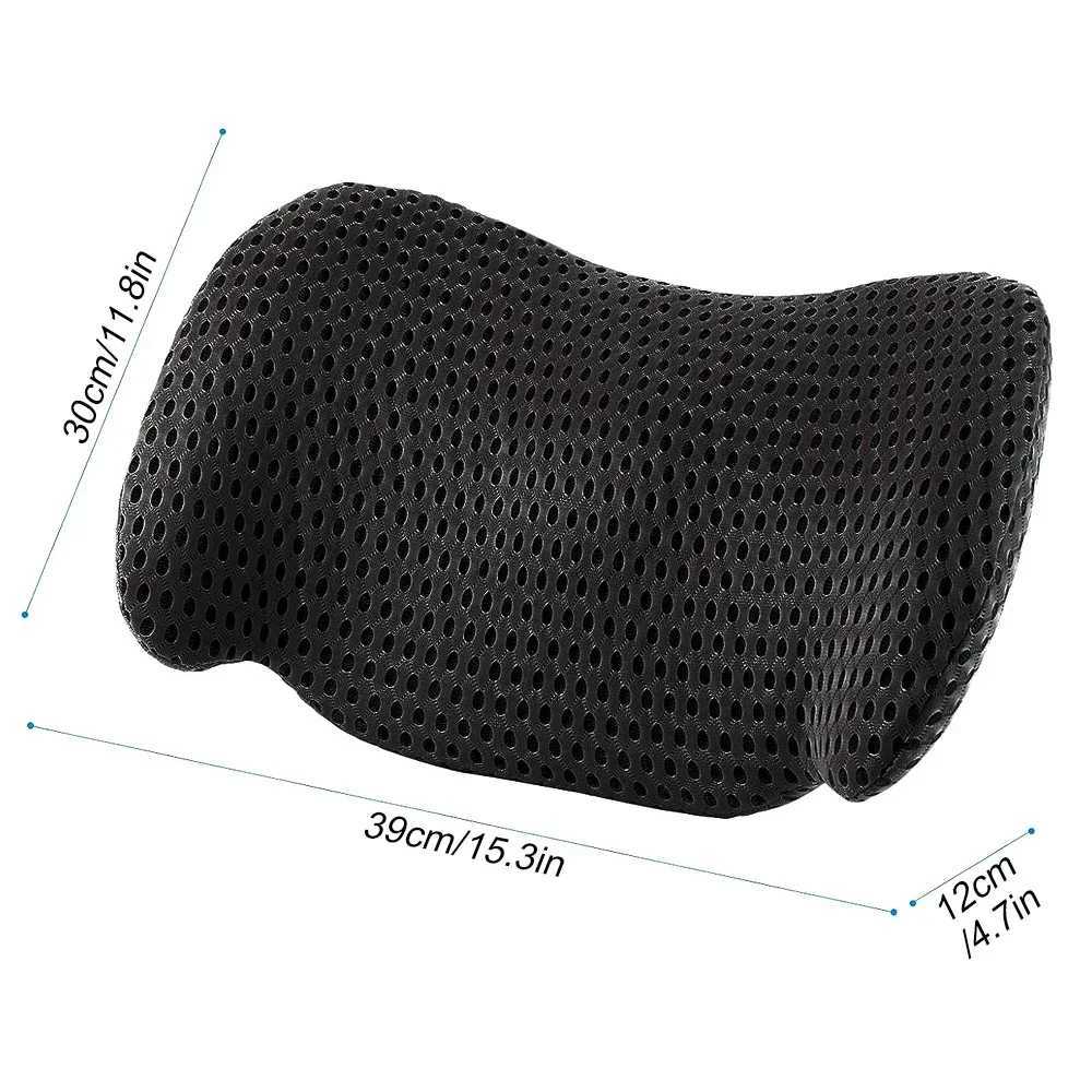 Memory Foam Lumbar Support Pillow for Lower Back Pain Relief for Car Seats Office Chairs Gaming ConsolesSofasReclinersBedsW250512