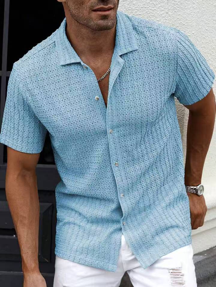 Knitted Short Sleeve polo Men's Designer T-Shirts Casual Tees for Summer Fashion Tops