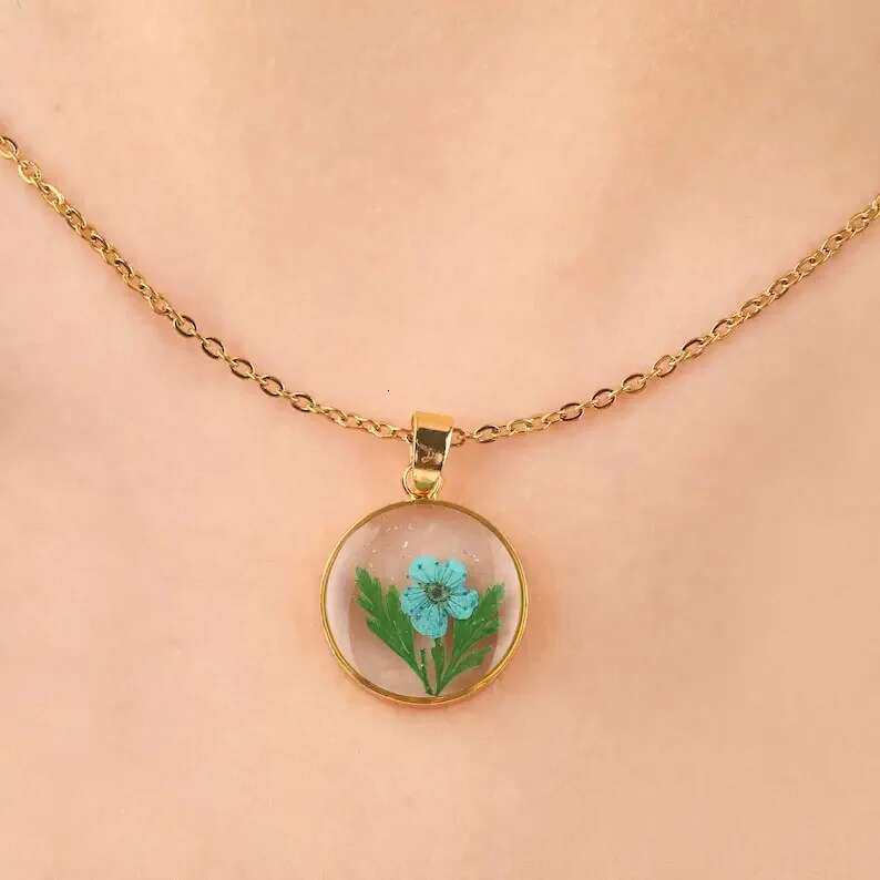 Birthday month necklace NoEnName_Null