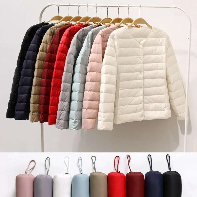 Newbang Ultra Light Duck Women Matt Fabric Lightweight Coat Warm Female Windbreaker Parka Women's Down Jackets Plus Coats Designer