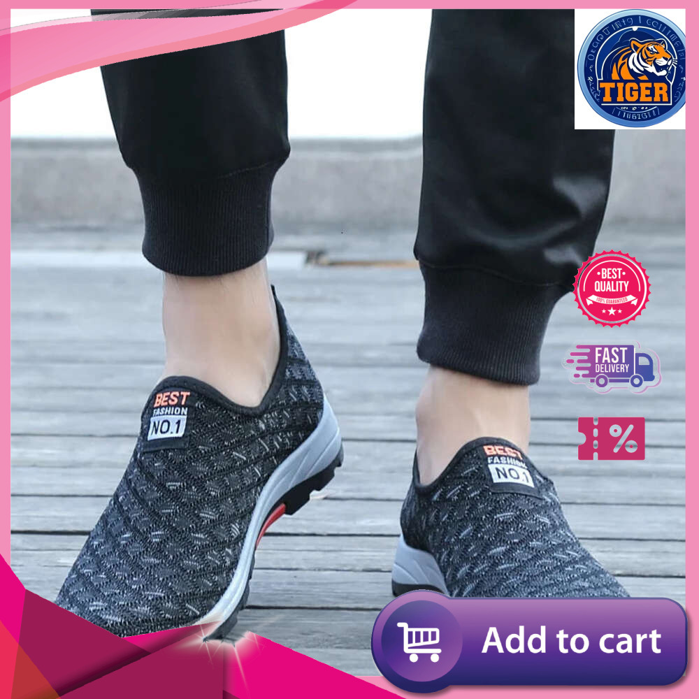 Ddmytiger Walking Summer Mesh Casual Shoes Breathable Slip On Mens Loafers Lightweight Sneakers Men Running Zapatillas Hombre Outdoor Shoes