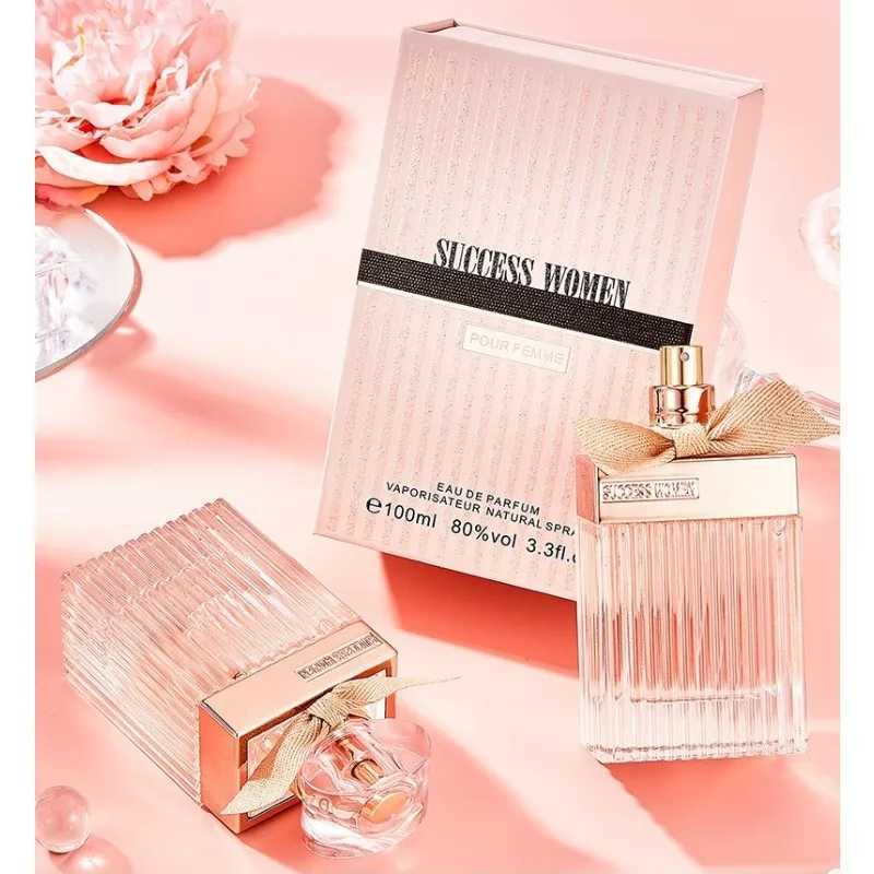 Elegant Rose Gold Perfume for Women 100ml Long-Lasting Floral Oriental Scent with Orange Blossom Tuberose Musk 24-Hour FragranceXJ250512