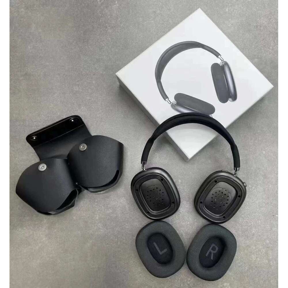 Head mounted P9MAX new wireless Bluetooth earphones with pop-up window function and air magnetic ear cups