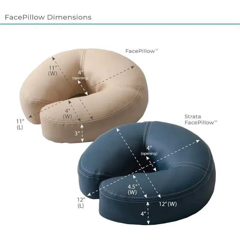 Massage Table Face Cradle DELUXE ADJUSTABLE - Massage Table / Massage Chair Headrest Platform with Face PillowW250512