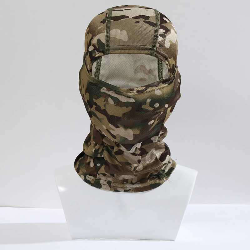 Caps for Men Balaclava Bike Cycling Windproof Full Face Mask Outdoor Hunting Hiking Head Warm Shield Skiing Scarf Ski MaskW250512