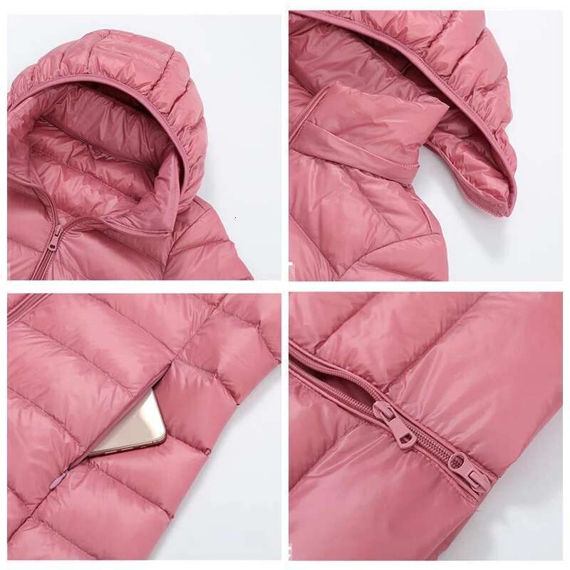 Newbang 5Xl 4Xl Hat Detachable Thick Long Winter Ultra Light Jacket Women With Hooded Down Coat Female Designer