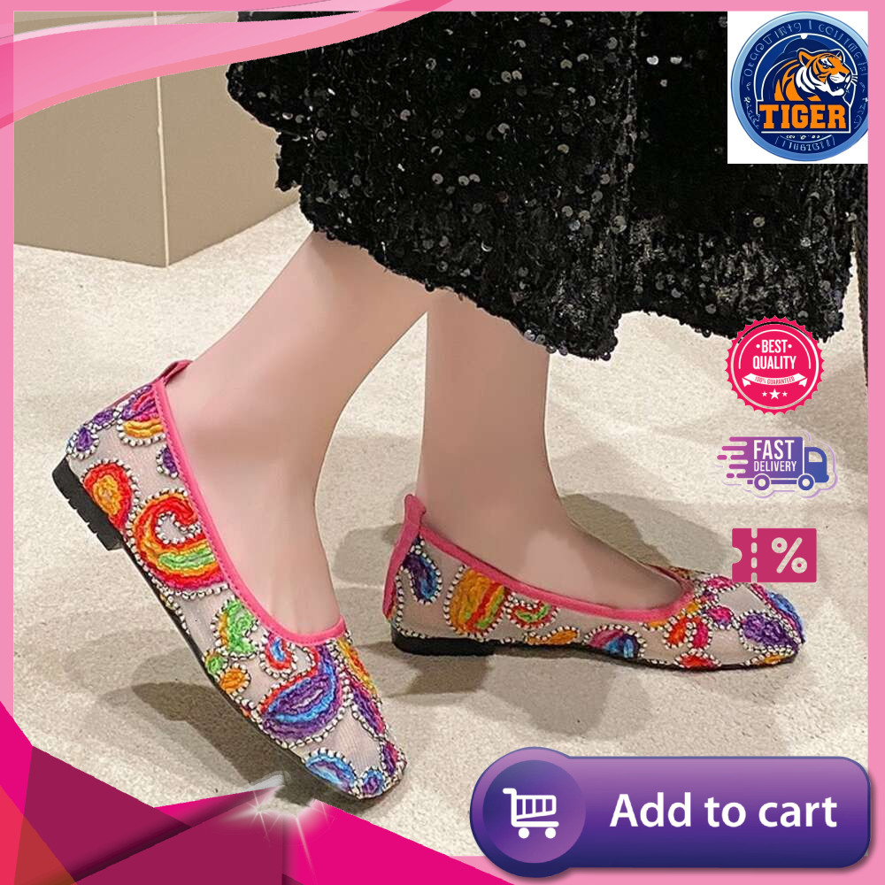 Ddmytiger Large Summer Temu New Women S Fashion Seven Color Glow Mesh Hollow Flat Sole Single Shoes Outdoor Shoes