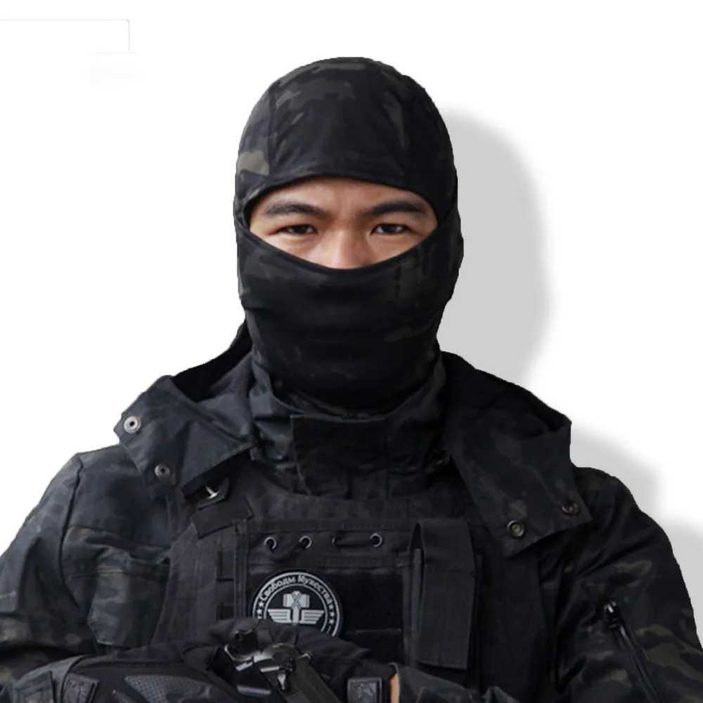 Balaclava Face Mask UV Protection Hood Tactical for Cycling Fishing Hunting Balaclava Outdoor Neck Gaiter Cap Ski Bicycle HatW250512