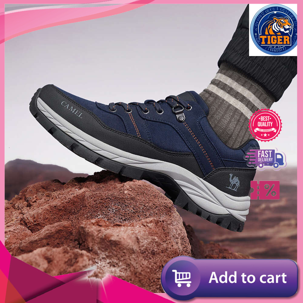 Ddmytiger Waterproof Outdoor Hiking Male Sneakers Non Slip Tactical Trekking Low Top Shoes For Men Summer Outdoor Shoes
