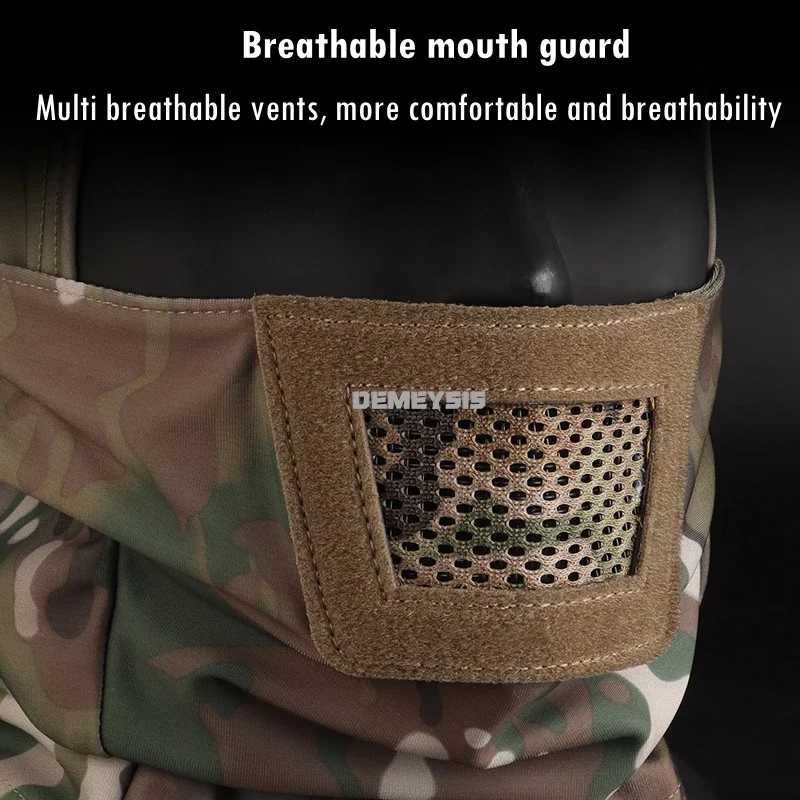 Tactical Balaclava Mask Outdoor Hunting Headgear Full Face Mesh Masks for Outdoor Hunting Airsoft ShootingW250512