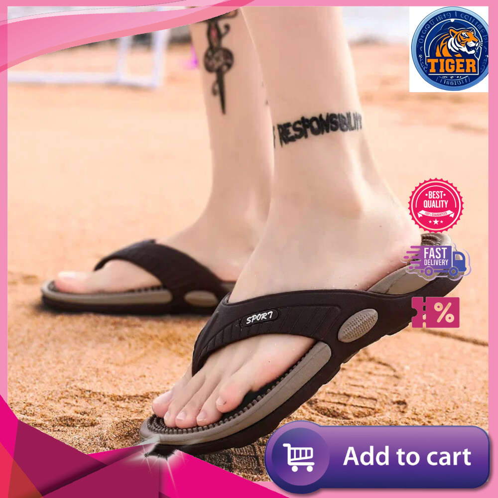 Ddmytiger Outdoor Slippers Men Summer Flip Flops S Breathable Beach Aqua Water Shoes Sandals Size Leisure Outdoor Shoes
