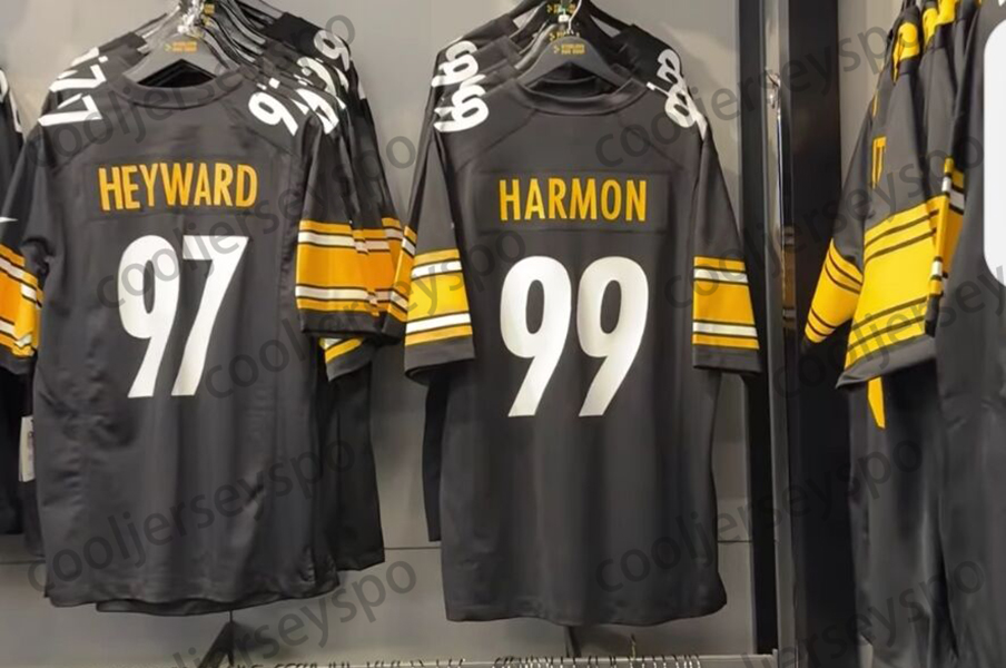Custom Will Howard Football Jersey Metcalf Watt Harmin Pickett Polamalu Any Name Number