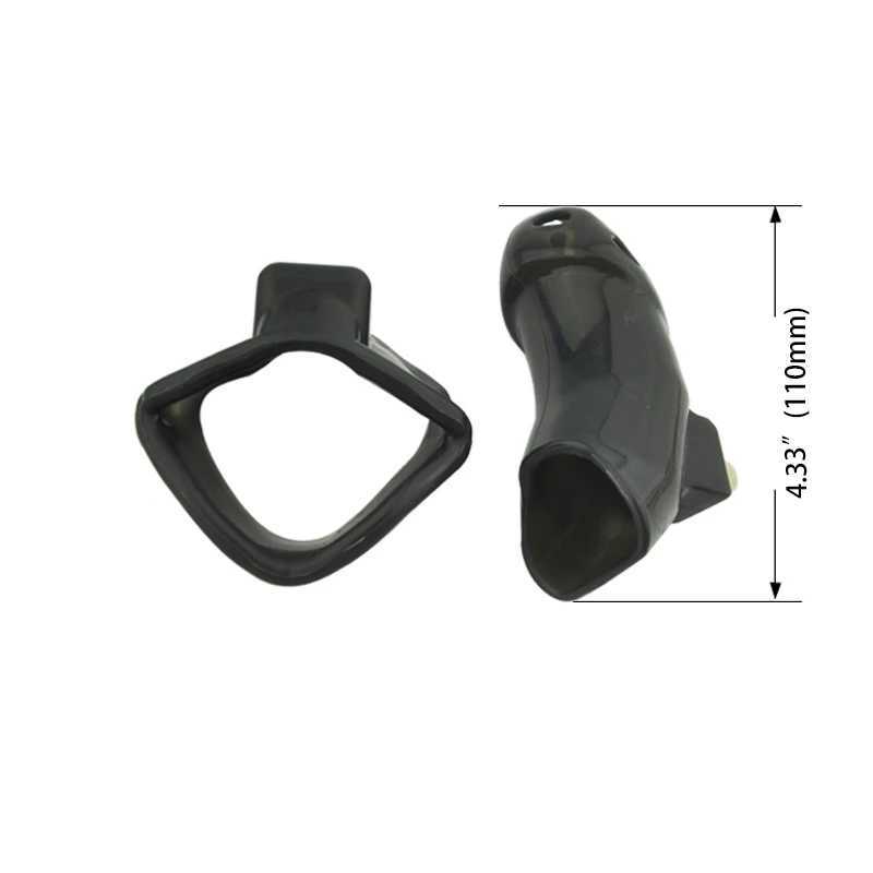 BLACKOUT Male Belt Soft Medical Silicone Chastity Device With Spikes Cock Cage Fixed Penis Ring Sex Toy BDSM A140 W250512