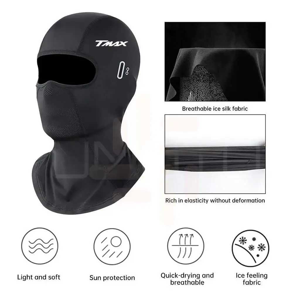 Motorcycle Balaclava Hat Sun UV Protection Bike For yamaha TMAXW250512