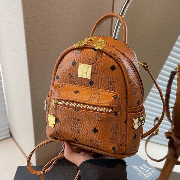 Autumn Trendy Female Student Backpack with Spacious Compartment Designer bag