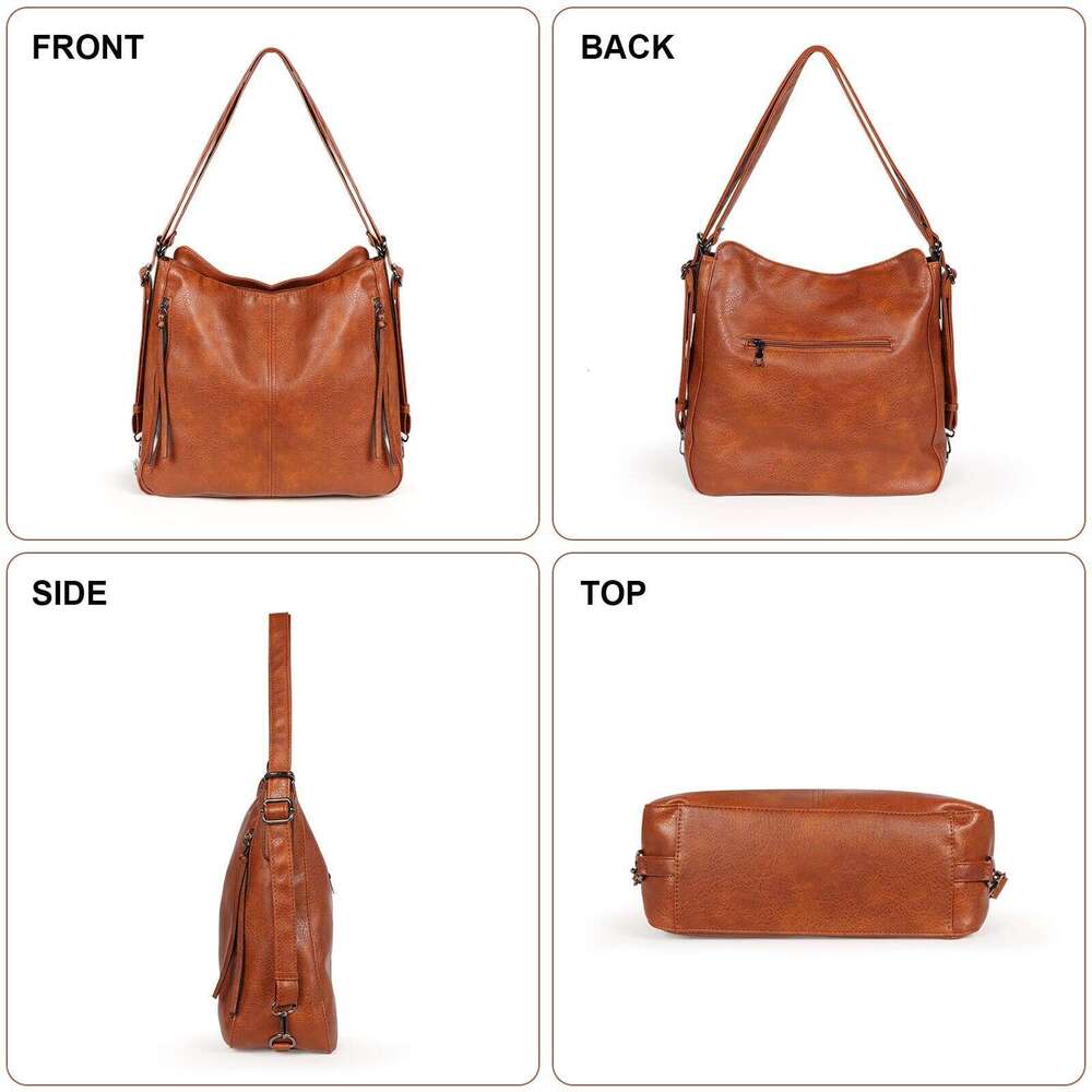 2025 New Fashionable Women's Large Capacity Commuter Handbag Single Shoulder Crossbody Tote Mother Bag